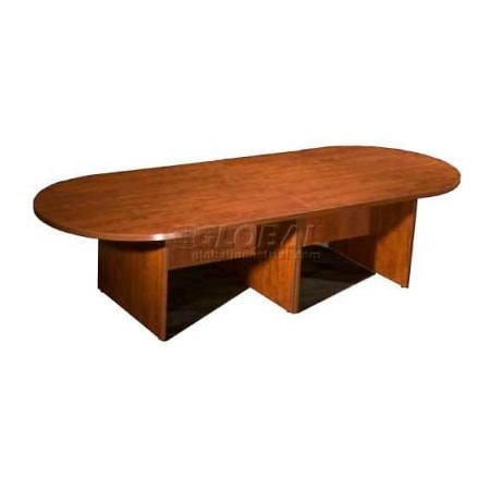 Boss Office Products 10' Racetrack Conference Table - Cherry N137-C